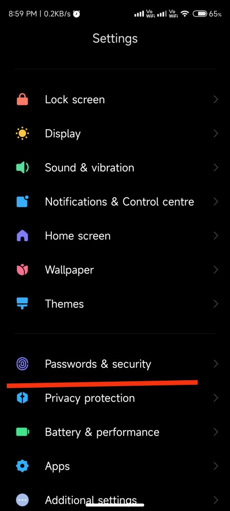 Finger Print Lock Screen 1