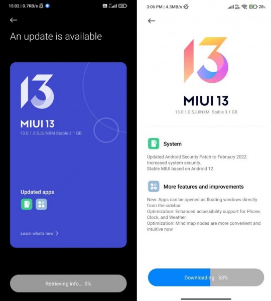 MIUI 13 Update