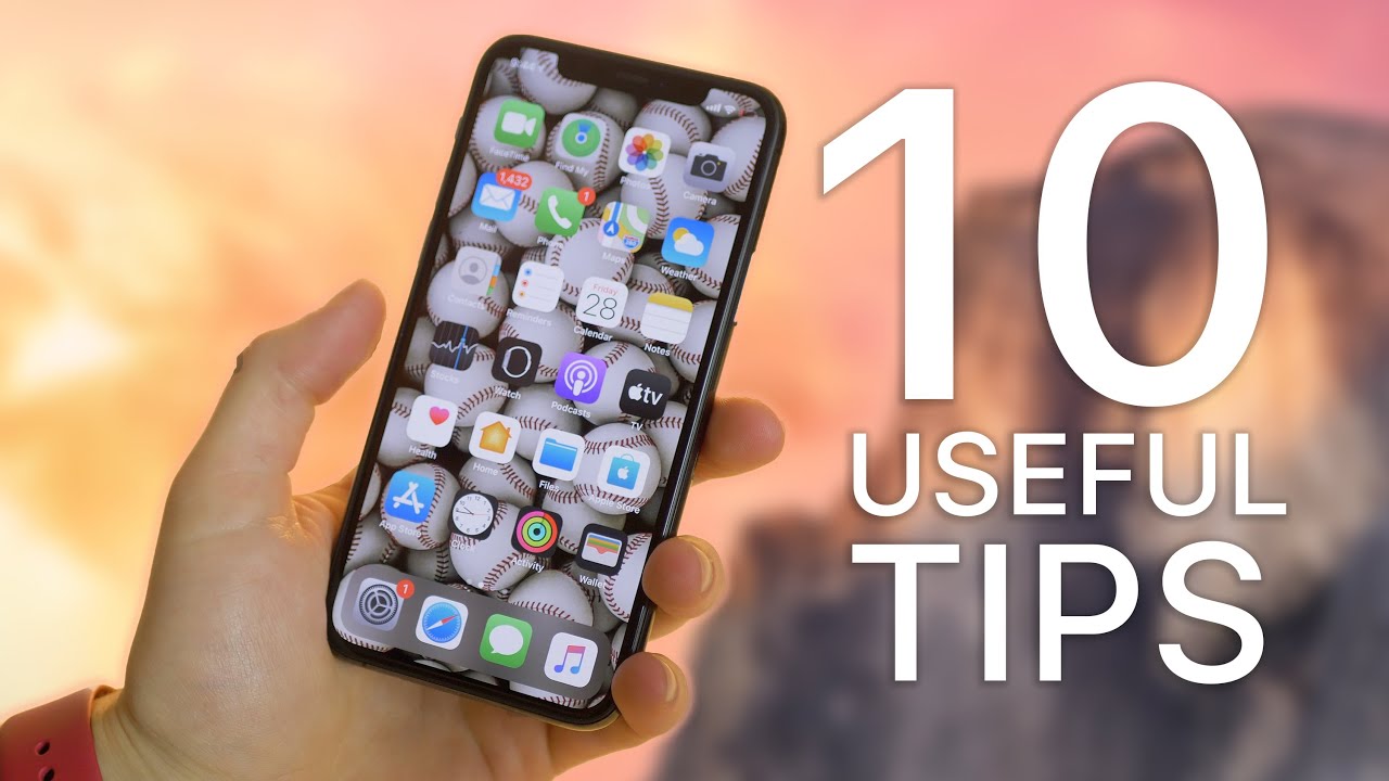 Useful Top 10 Tips For iPhone